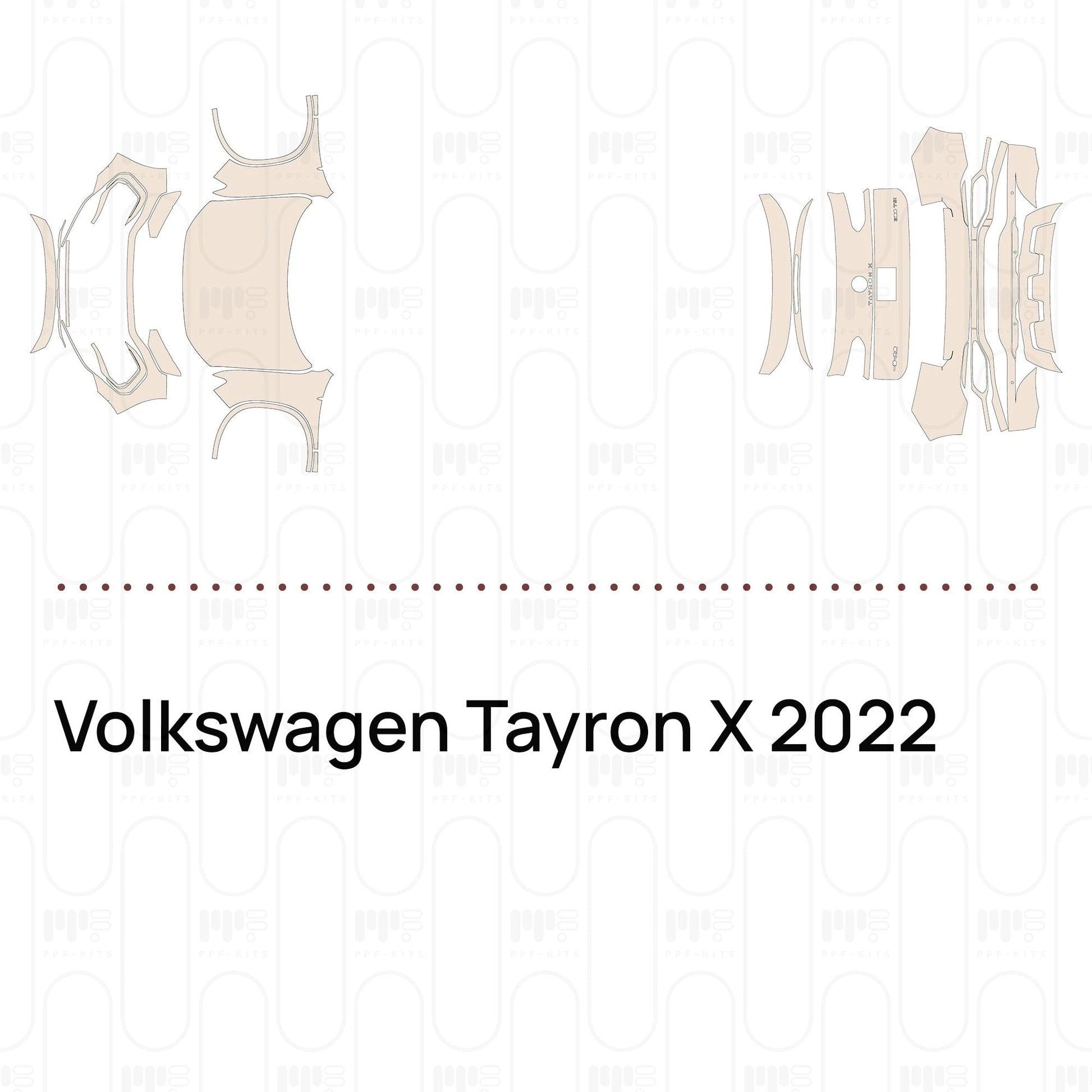 Pre-CutPPFVolkswagenTayronX2022