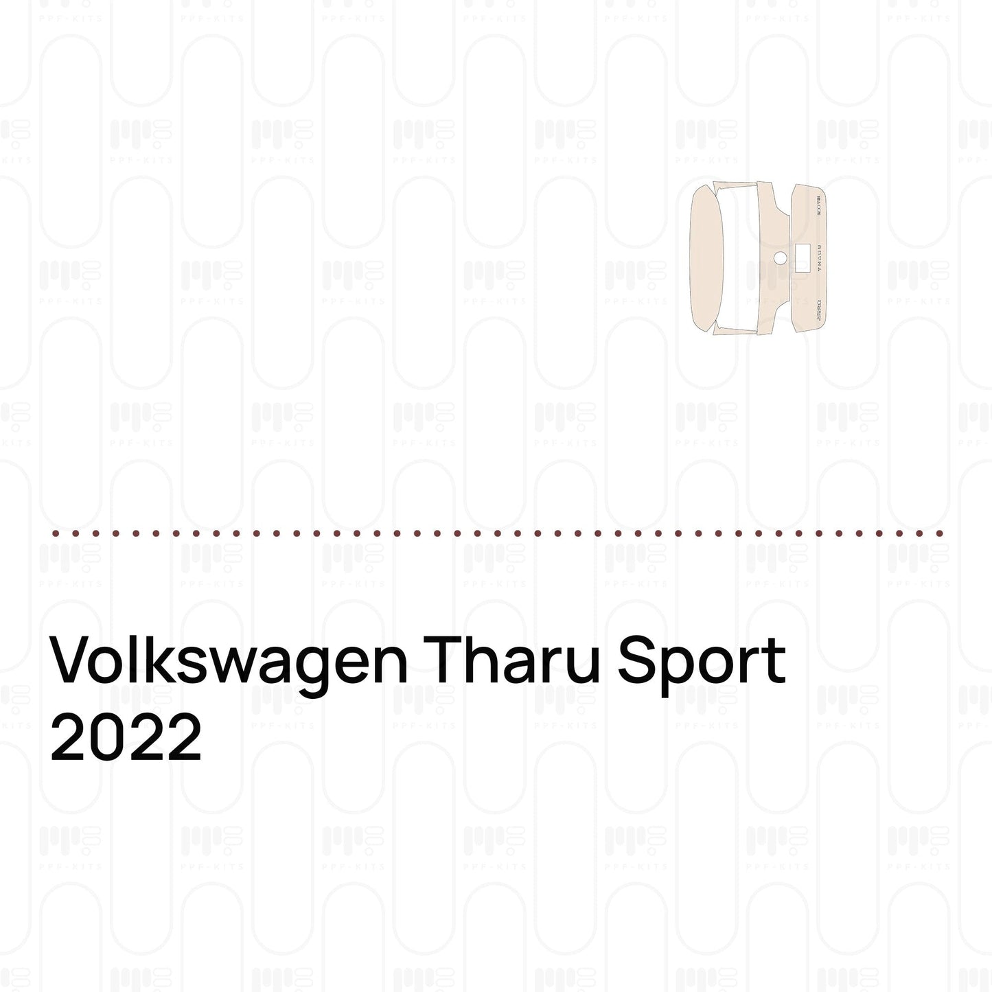 Pre-CutPPFVolkswagenTharuSport2022