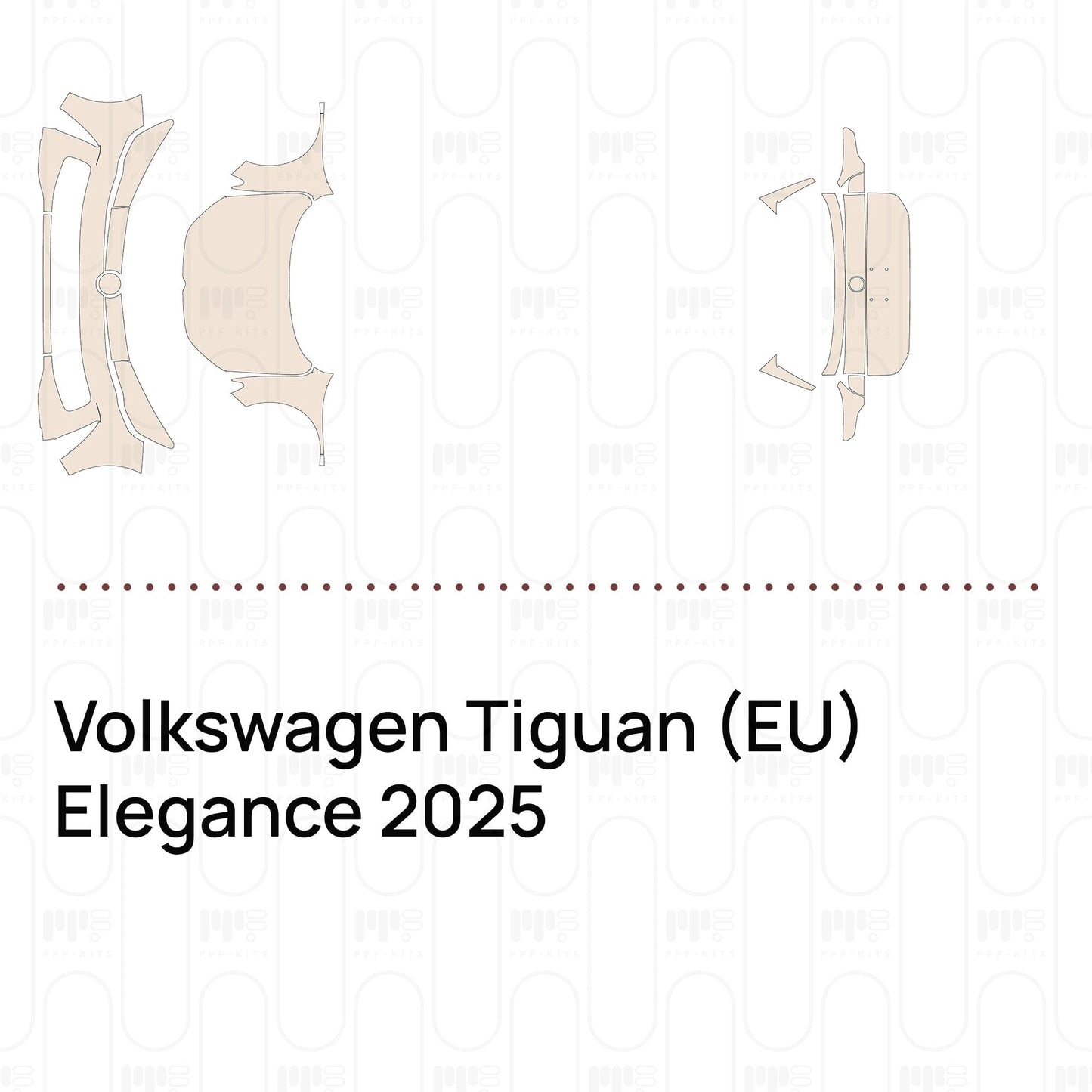 Pre-CutPPFVolkswagenTiguan(EU)Elegance2025