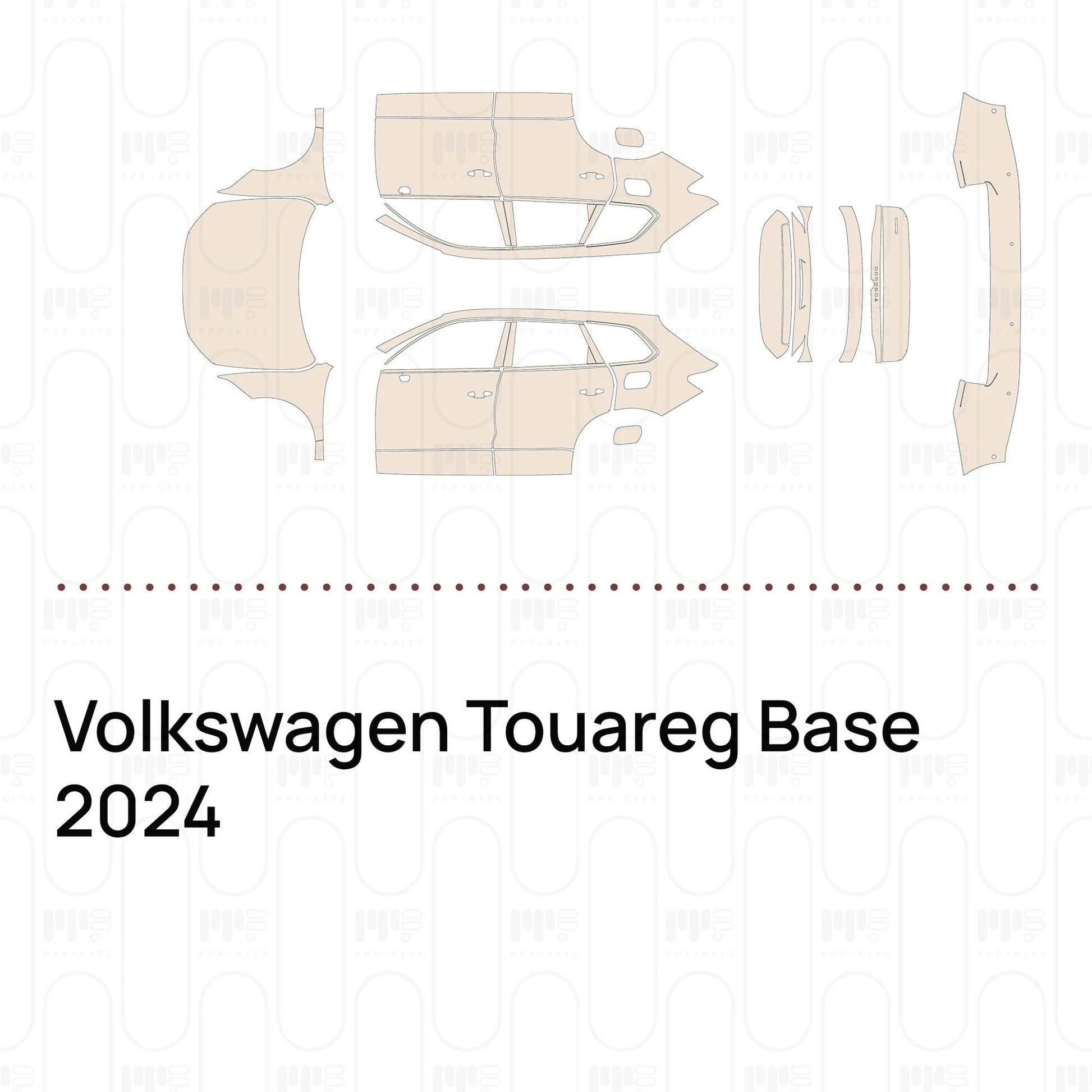 Pre-CutPPFVolkswagenTouaregBase2024