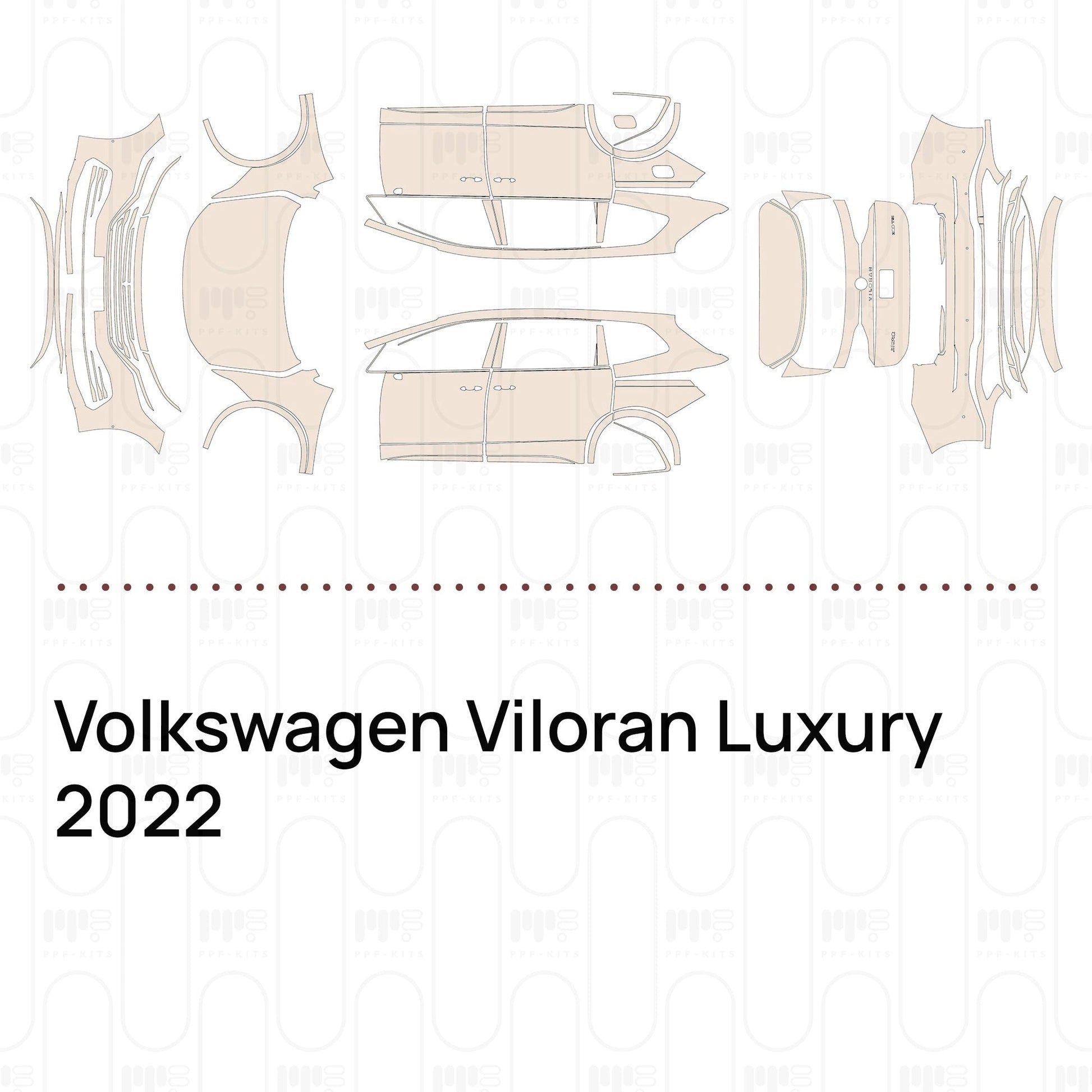 Pre-CutPPFVolkswagenViloranLuxury2022