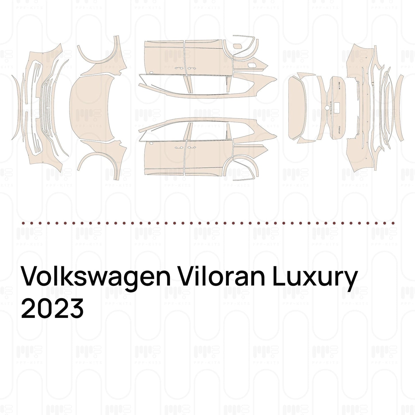 Pre-CutPPFVolkswagenViloranLuxury2023
