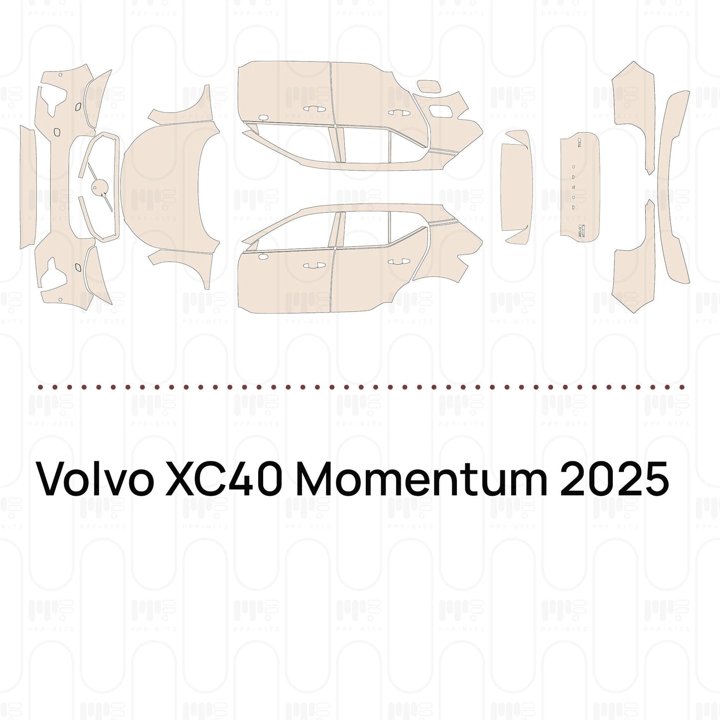 Pre-CutPPFVolvoXC40Momentum2025