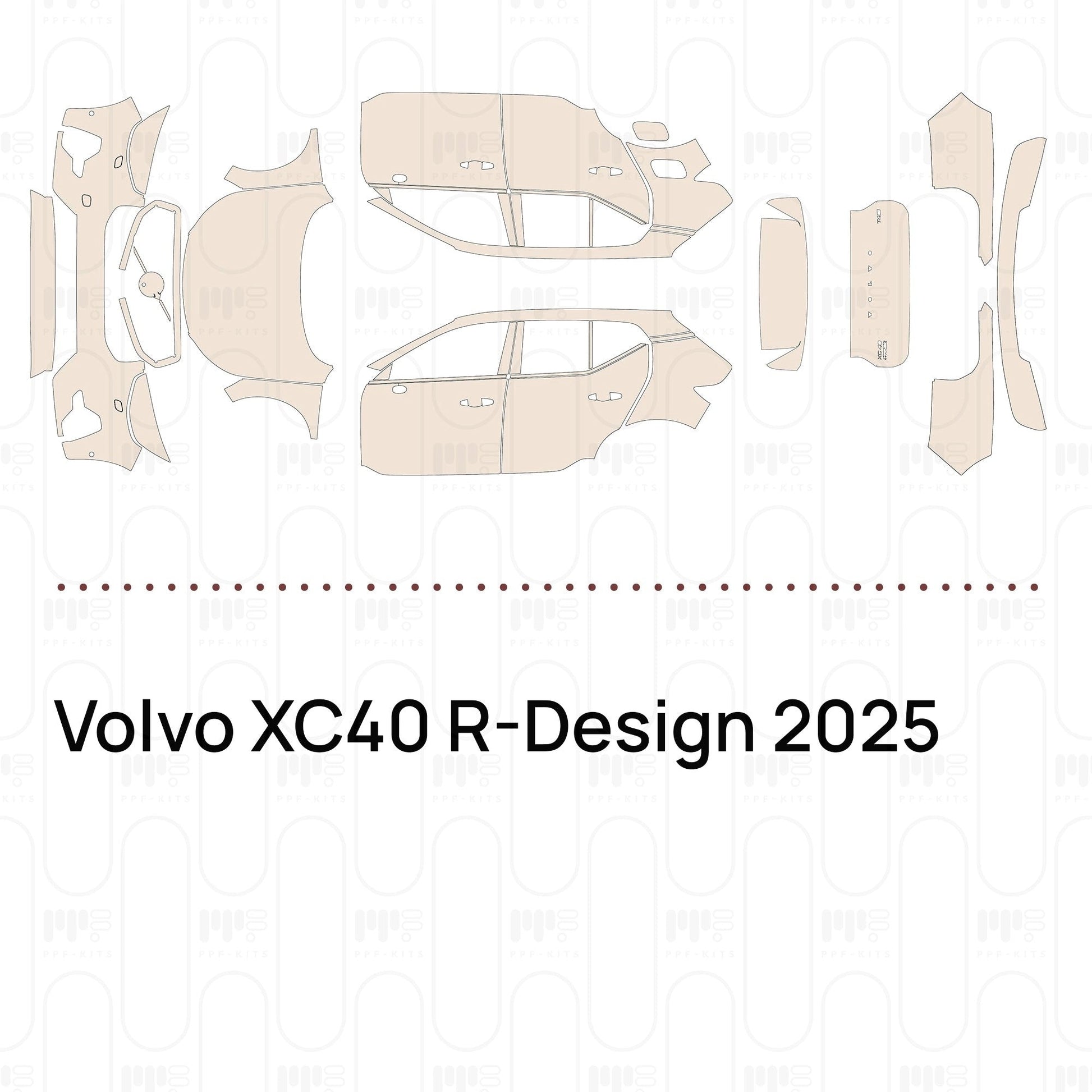 Pre-CutPPFVolvoXC40R-Design2025