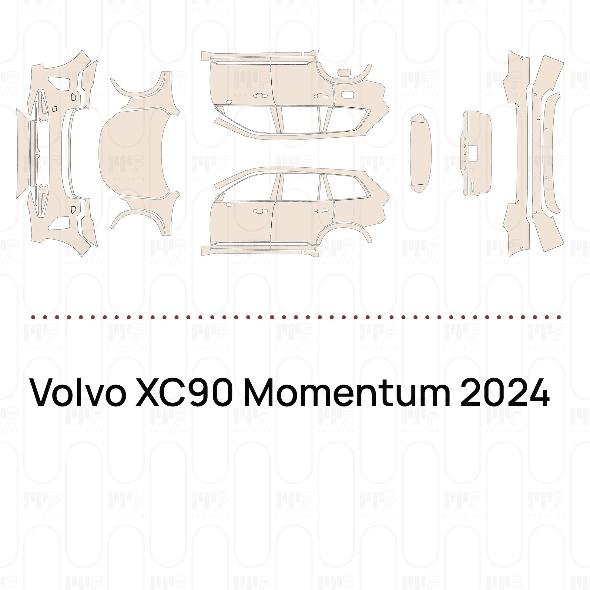 Pre-CutPPFVolvoXC90Momentum2024
