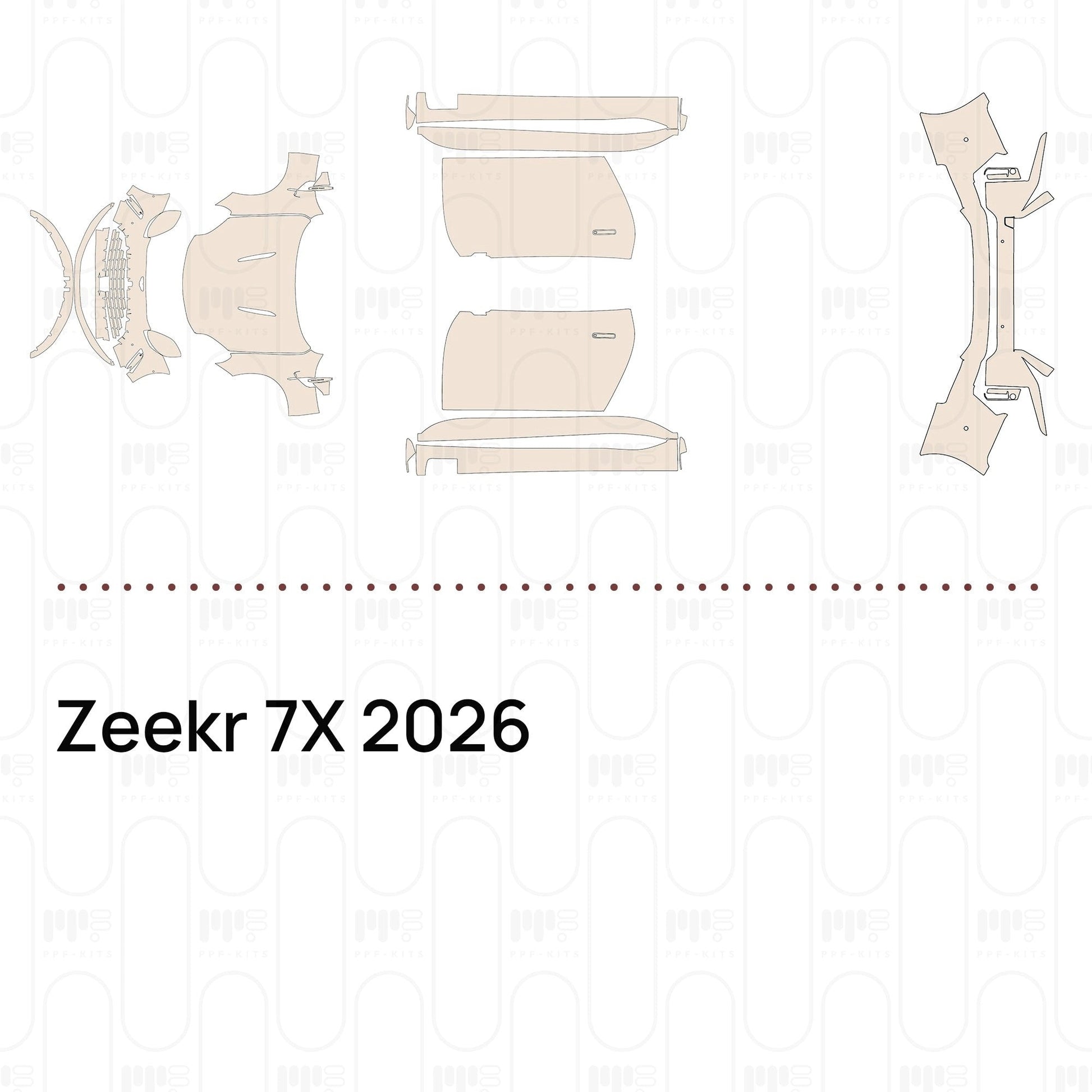 Pre-CutPPFZeekr7X2026