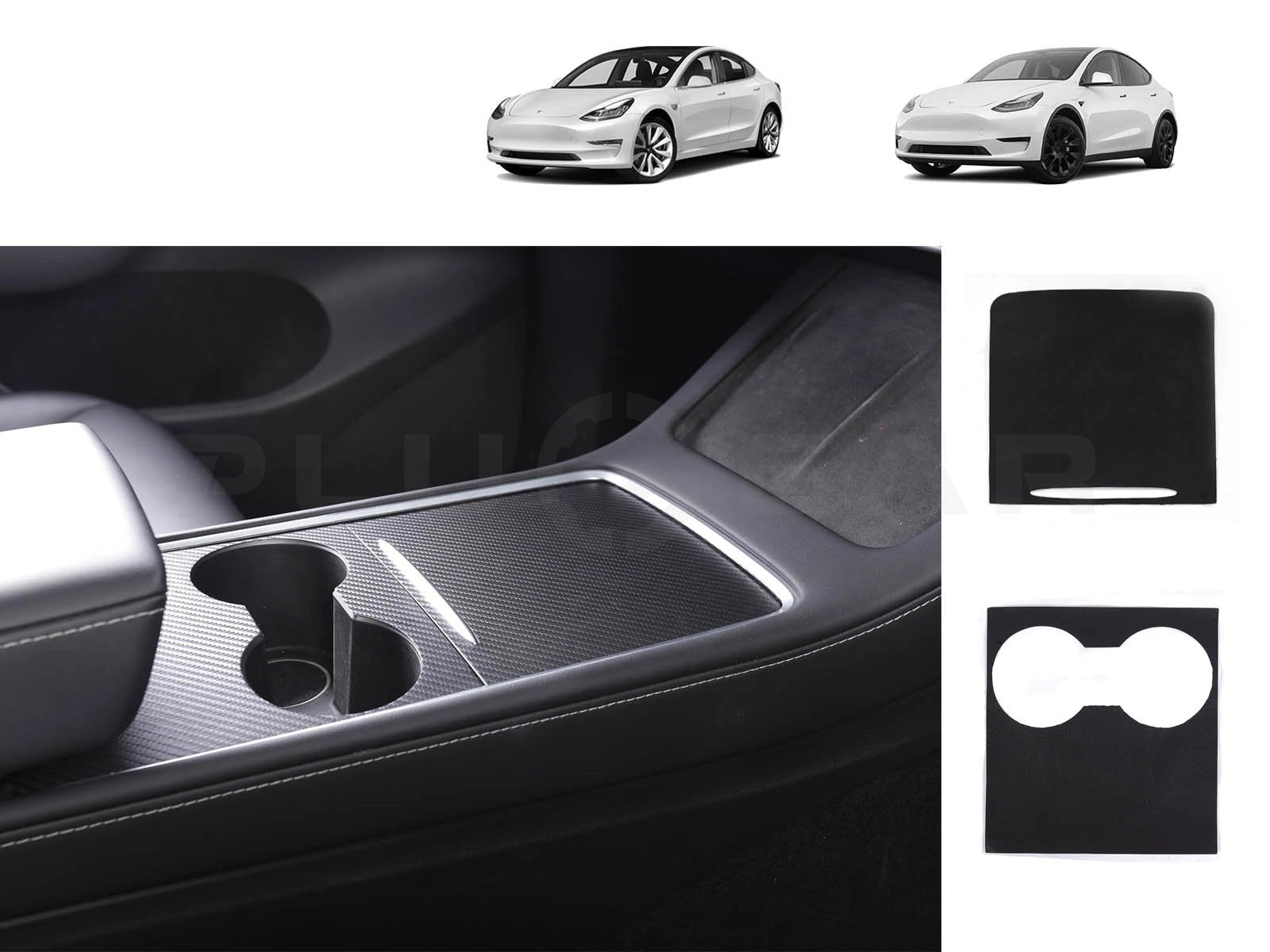 TeslaModel3(2021Face-liftedModel)andModelY:MiddleConsoleWrap
