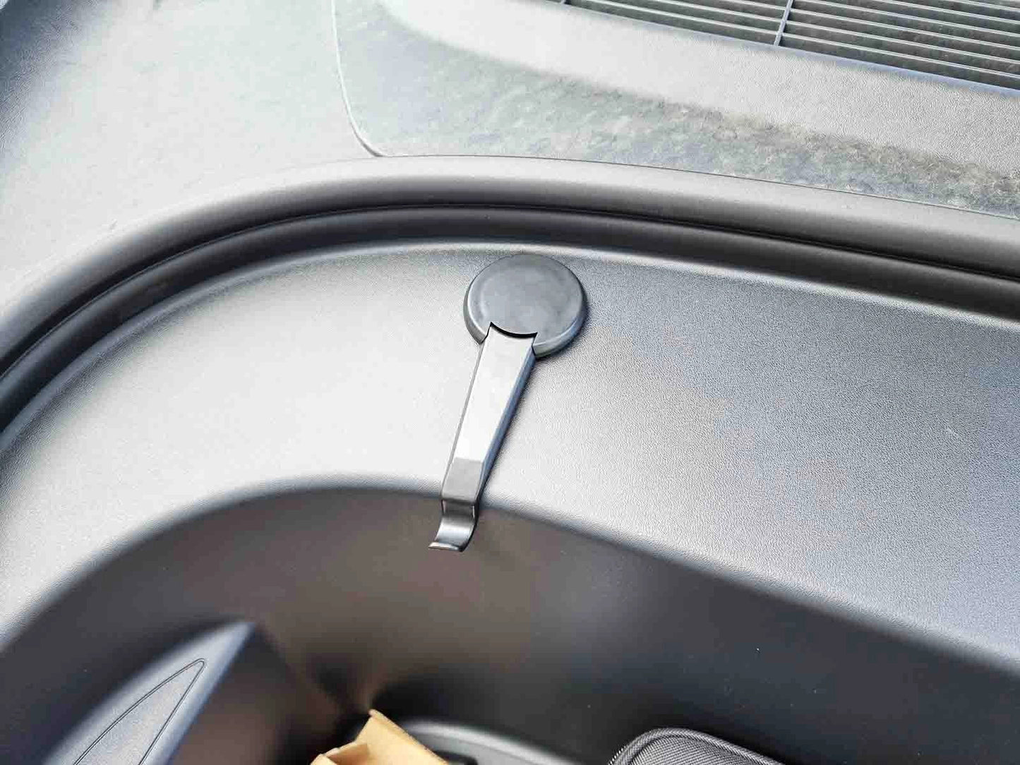 TeslaModel3:FrunkGroceryBagHooks(2pcs)