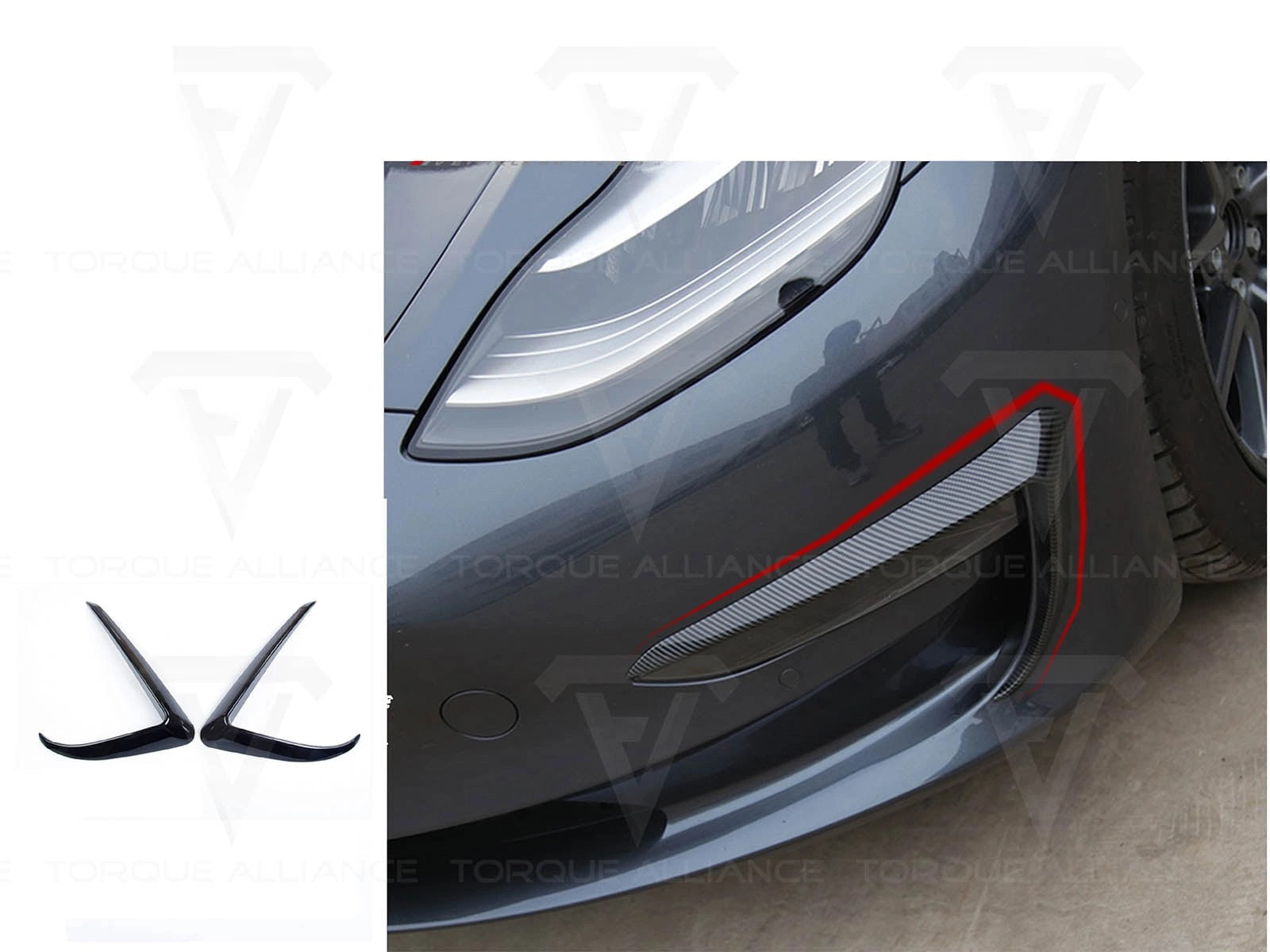 TeslaModel3:MistLamp/FogLampTrim