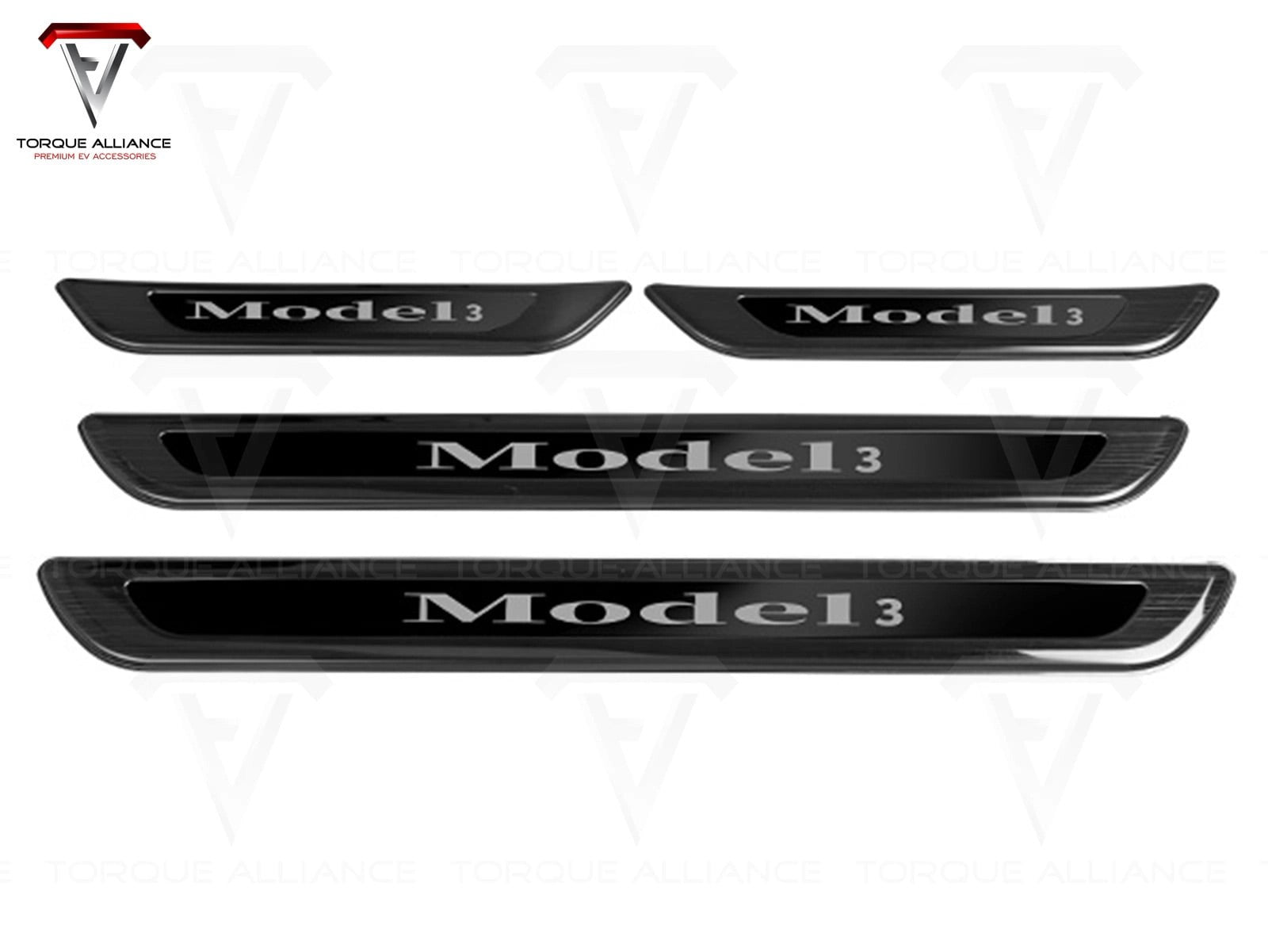 TeslaModel3:StainlessSteelDoorSillProtector