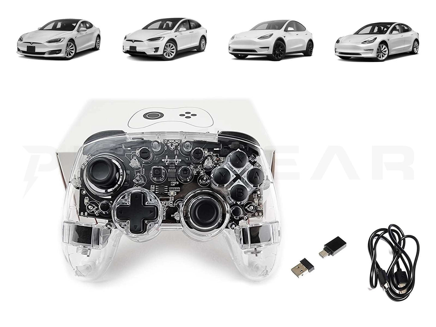 TeslaModelS/3/X/Y:WirelessGameController,Joystick