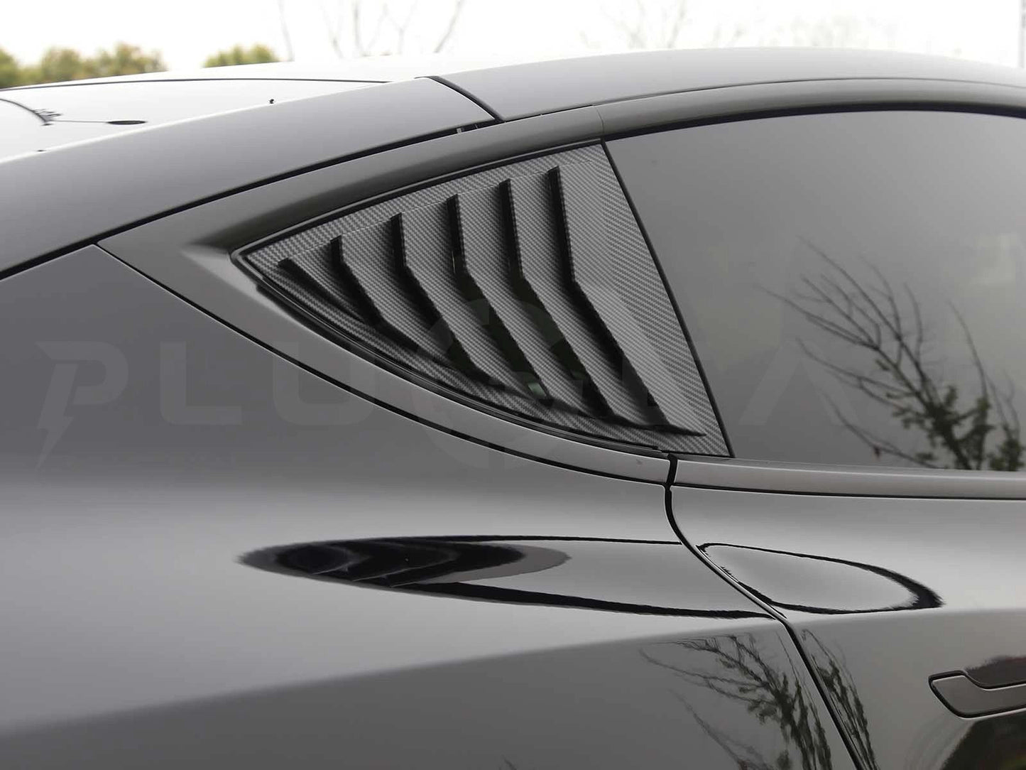 TeslaModelY:C-pillarWindowCoverTrimSet(ABS,2pcs)