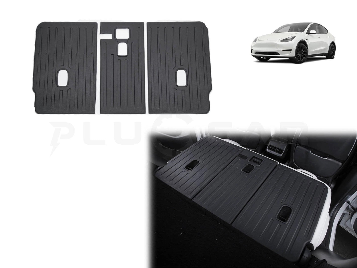 TeslaModelY:SeatBackProtectorMats,GuardBootLiner(3pcs)