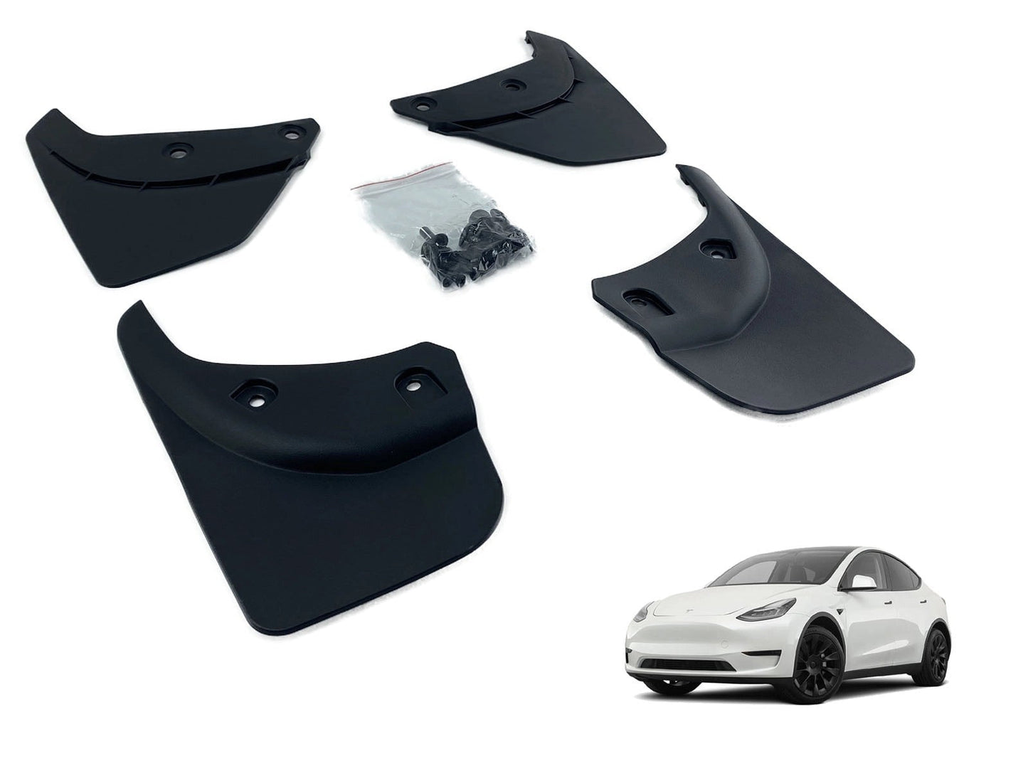 TeslaModelY:SmallMudFlaps(OEMStyle)