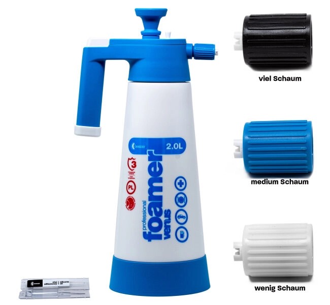 VenusSuperFoamerPRO+VITONPumpsprüher2,0Liter+WartungsReparaturSet