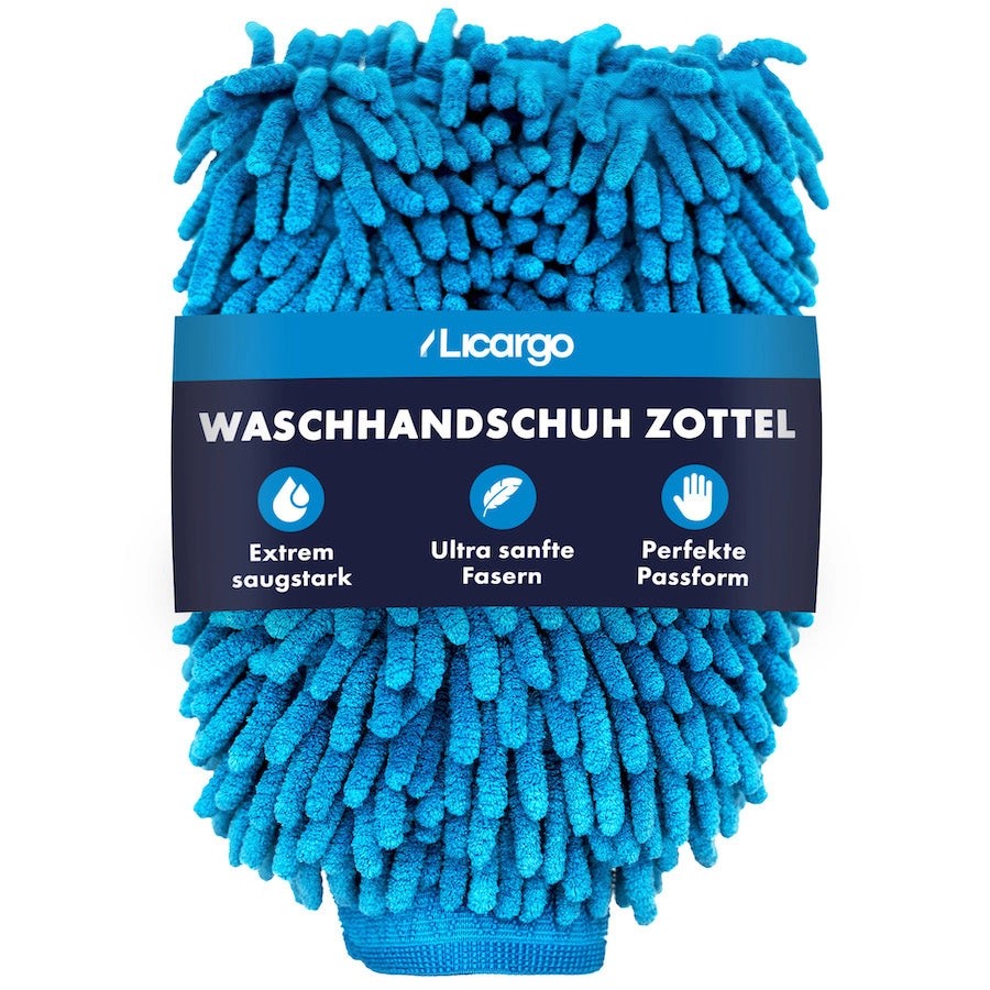 Waschhandschuh"Zottel"""
